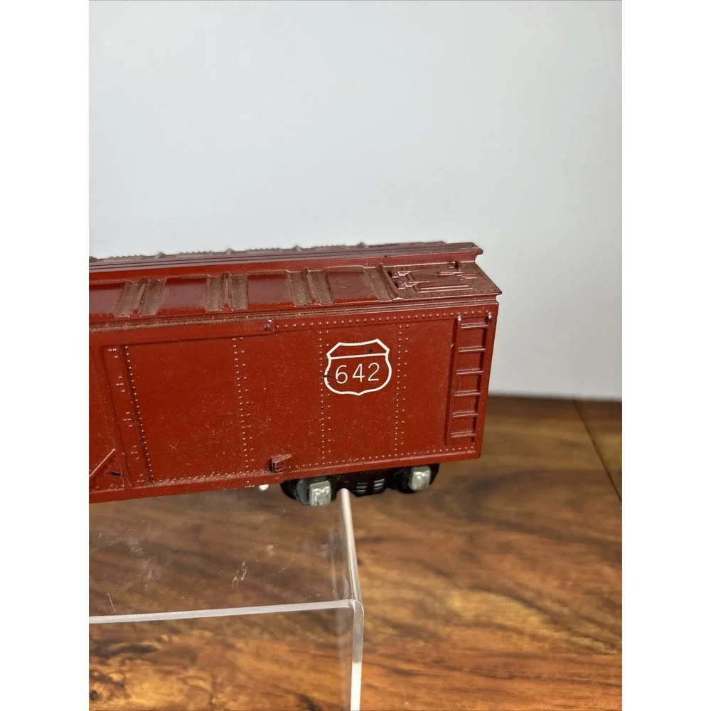 Vintage American Flyer 642 Box Car Red‎ AC Gilbert